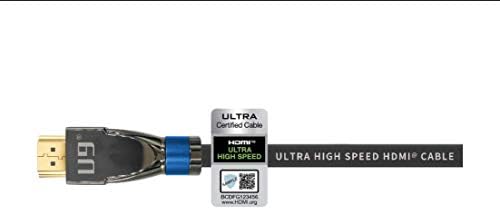U9 מקצועי 8K מוסמך Ultra במהירות גבוהה כבל HDMI V2.1 48GBPPS 8K60Hz 4K120Hz EARC HDR ALLM VRR | 1M / 3.3 רגל |